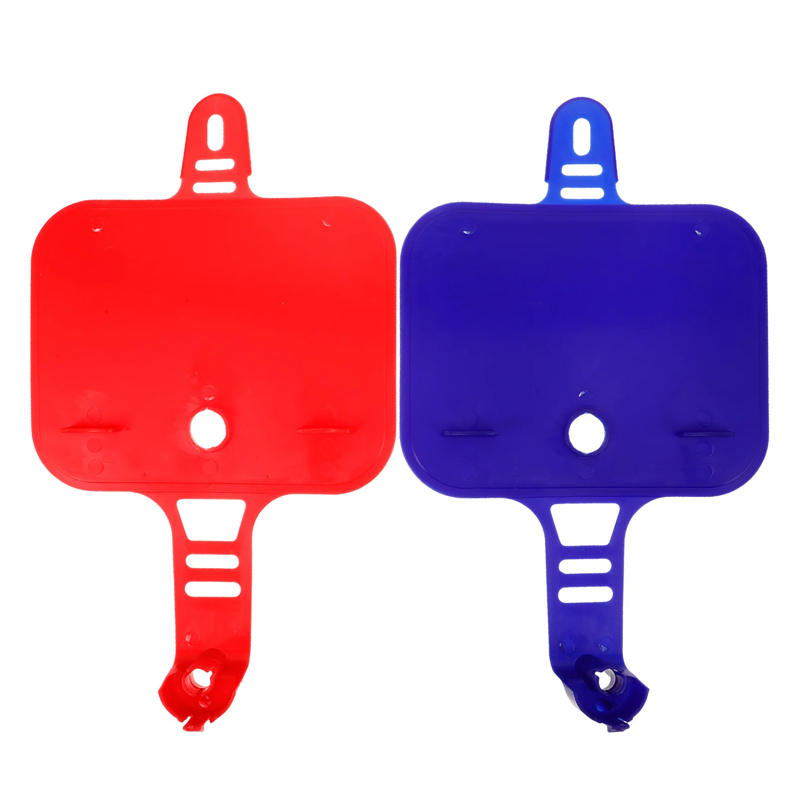 

2 pcs Motorcycle Number Plates Front License Plate For Crf50 Sturdy Plastic Dirt Bike Plate Replacement Motorcycle Parts