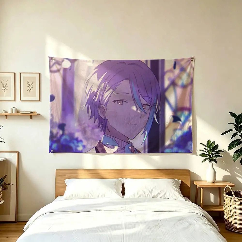 R-Rui K-Kamishiro Project Sekai  Flags for Bedrooms Home Decor Items Outdoor Decors Garage Decoration Flaga