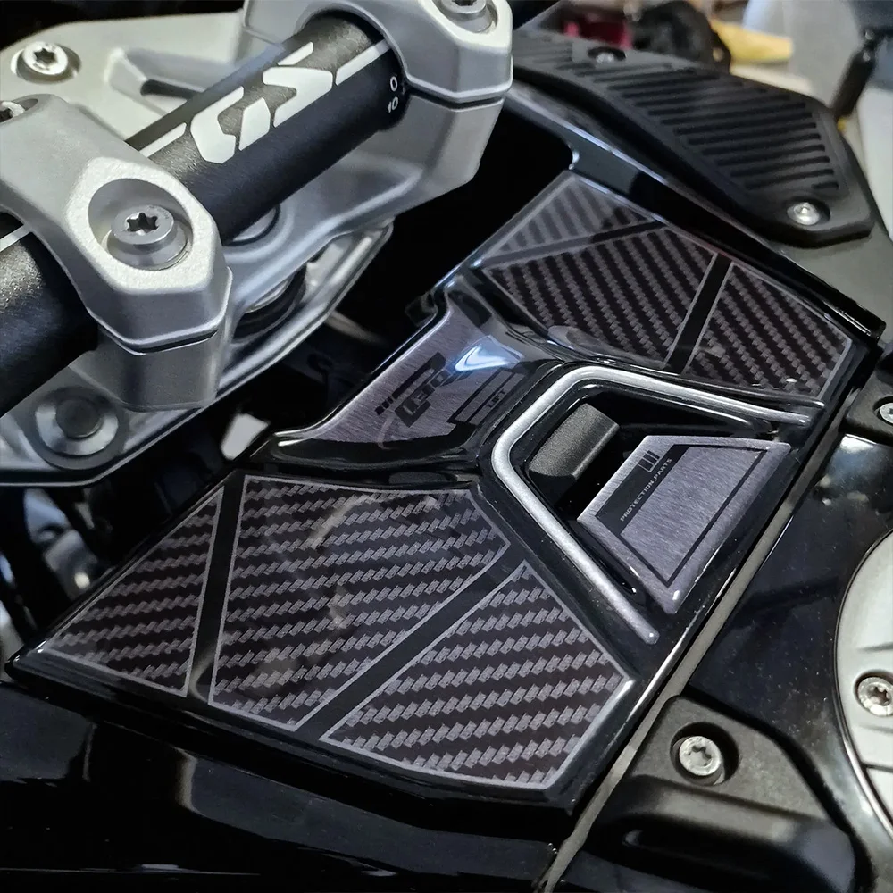 For R 1300 GS Adventure 2025 Accessories Motorcycle Storage Box Protection R1300 GS ADV Glove Box 3D Gel Stickers