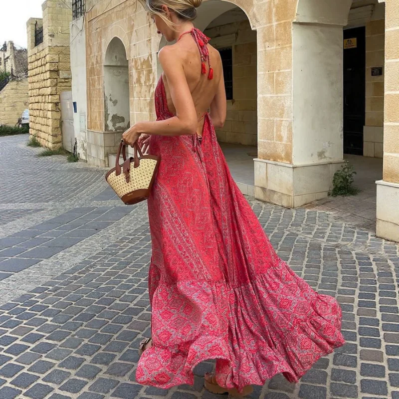 Abito lungo da donna boho con - Xxl Women Fashion recensione e prezzo