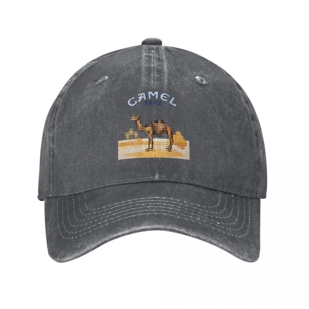 Camel Mirage Band Denim Baseball Cap Vintage Tennis Skate Trucker Dad Hat  Summer Unisex Teens Streetwear Designer Snapback Cap