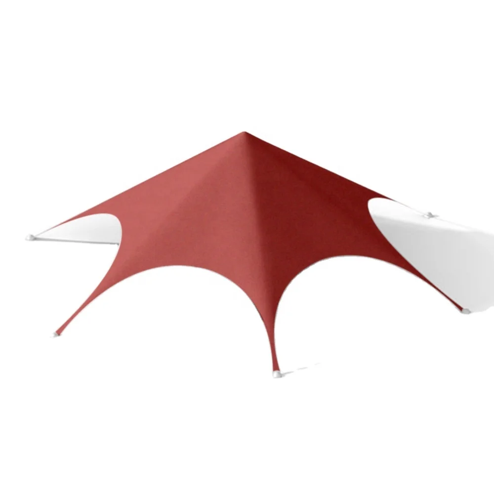

Large Event White Star Tent Outdoor Party Waterproof Spider Star Tent Star Shade Tent For Shelter