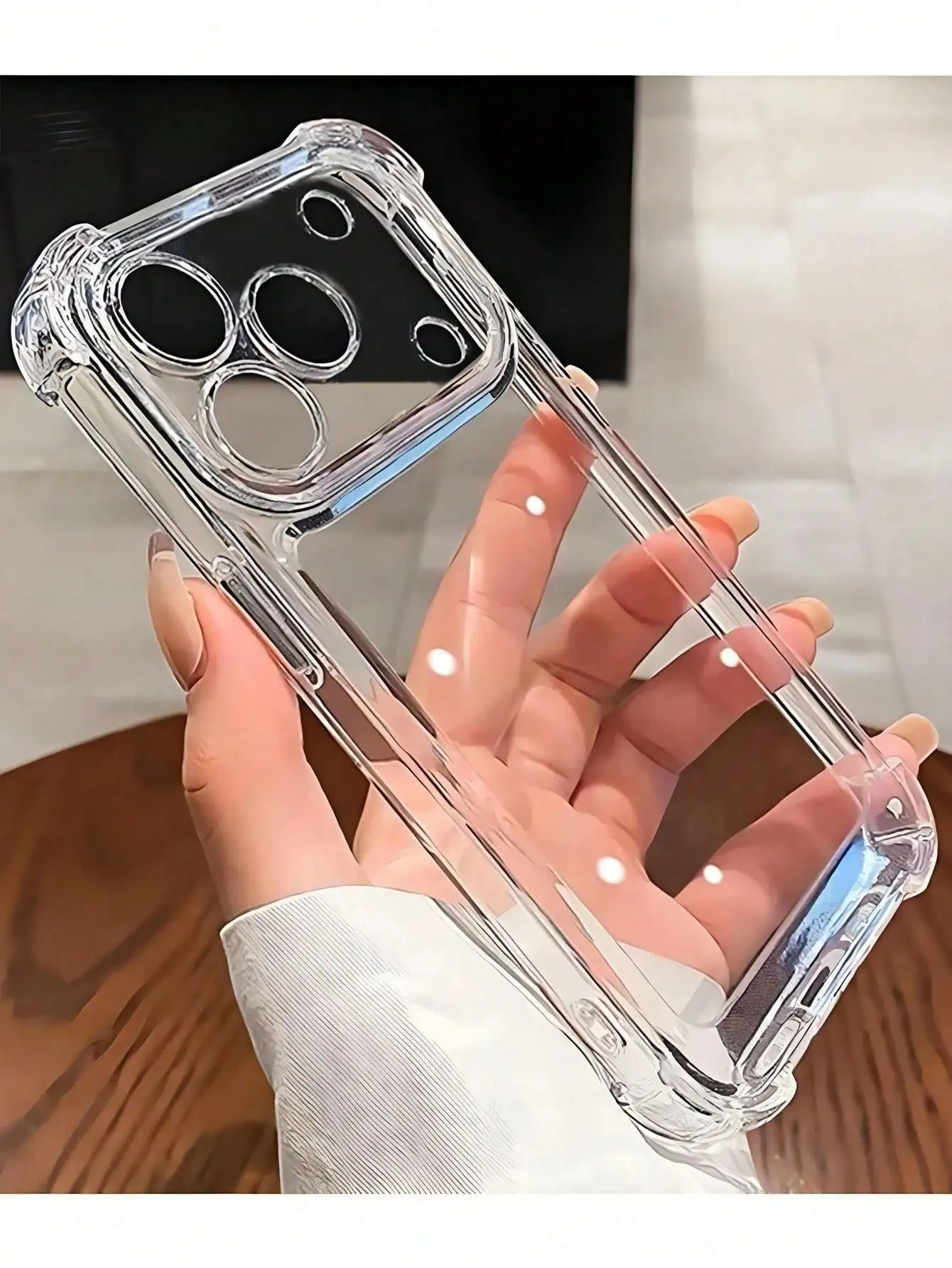 FashionEasypie Clear Soft TPU Phone Case Universal for iPhone & Samsung