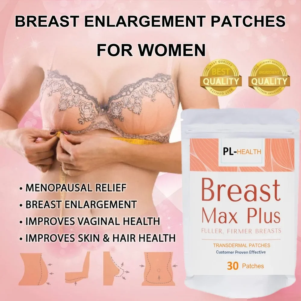 

Breast Enhancement Transdermal Patches Enhancer for Fast Growth and Bigger Bust Enlargement 30 Patches