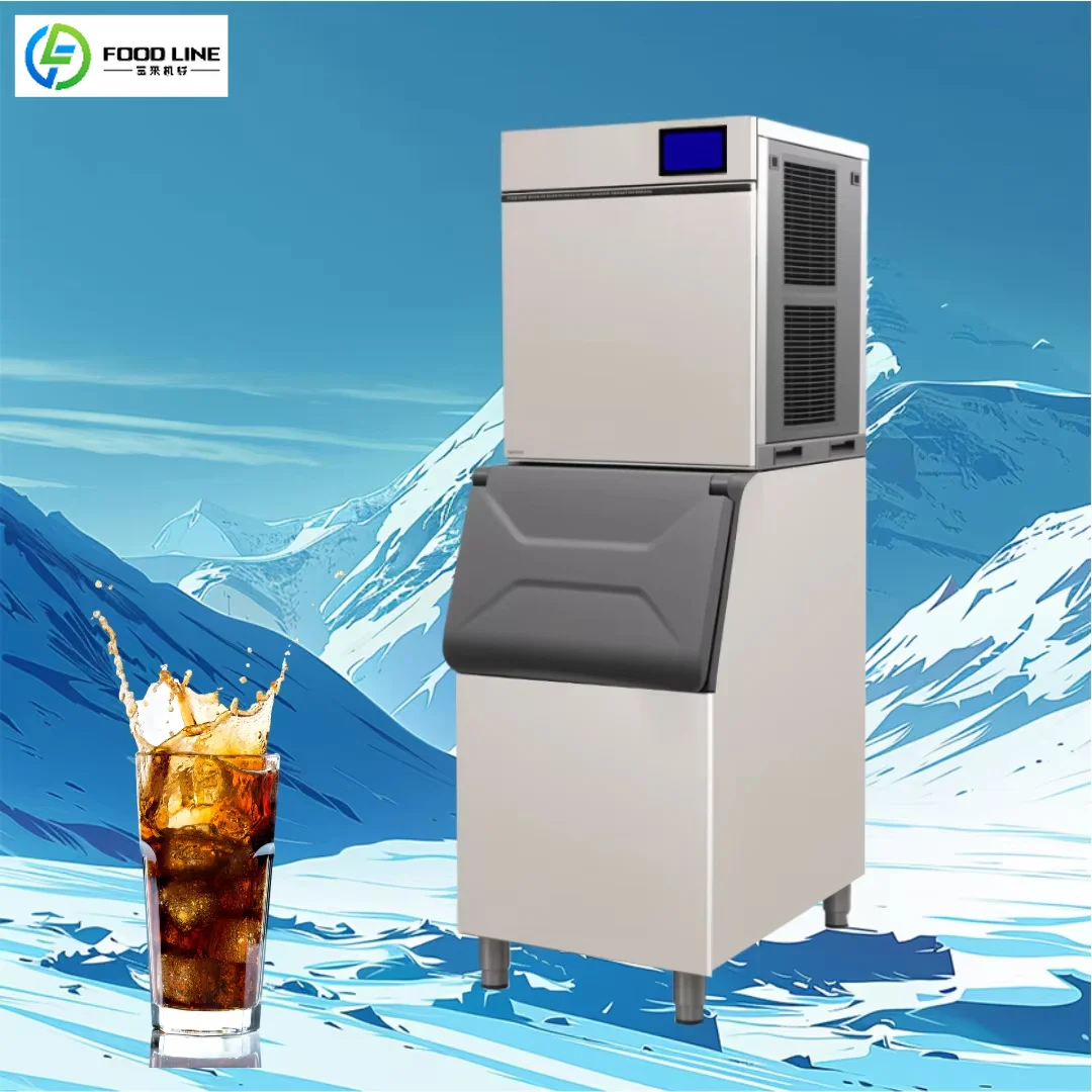FOODLINE OEM ODM Ice Making Machine Intelligent Water Circulation System Commercial Coffee Shop Cold Drink Equipment