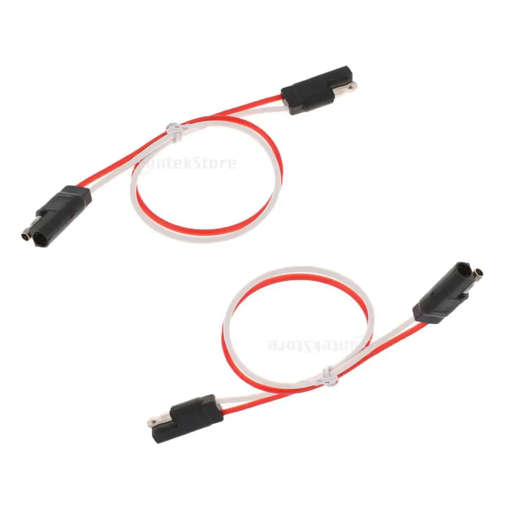 

10 12 Gauge SAE Bullet Lead Wire Harness Plug Weatherproof Quick Connect Cable for Trailer Car