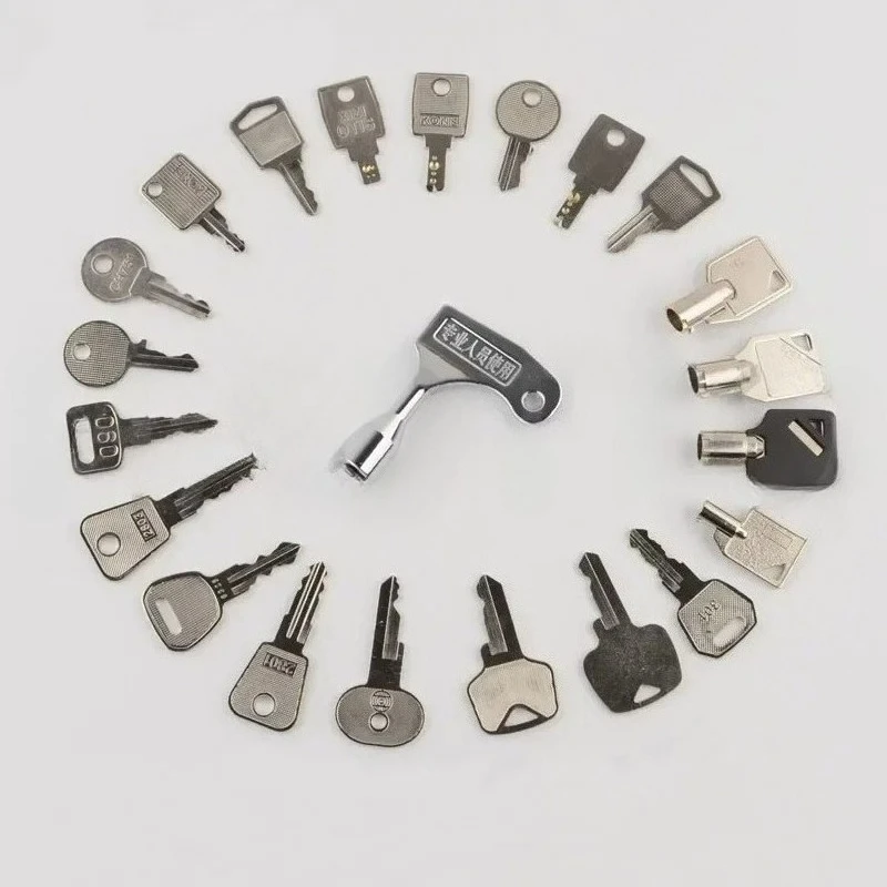 

For Mitsubishi Tongli Otis Toshiba Hitachi Thyssen Elevator Key 455 CH751 224 52600 00198 102 206 301 301 090 808 2801 2802 Keys