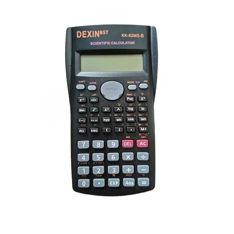 Portable 2-Line Scientific Calculator 240 Functions Handheld Student Calculator For School Math Exam Office Teaching Daily Use