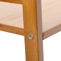 Wooden Monitor Stand Desktop Computer Lifting Rack Heighten Bracket Compact Design Office Laptop Screen Riser Holder