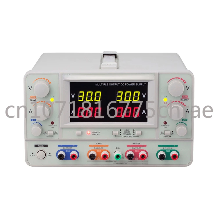 TP-4305N Quad Output 30V 5A 4-CH Bench Type Linear DC Regulated Adjustable Power Supply