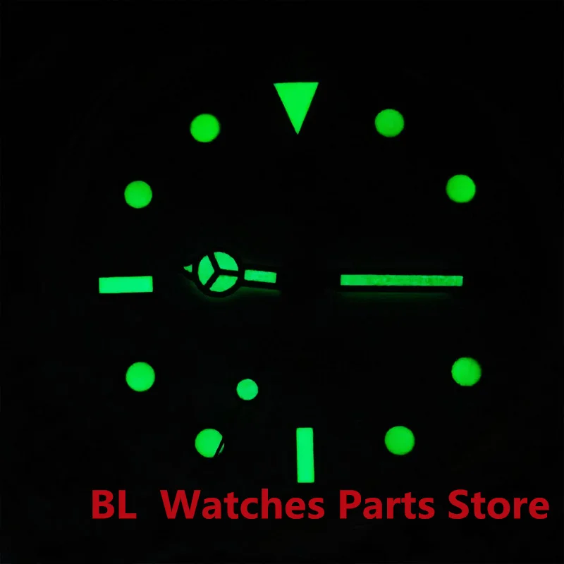 BLIGER 40mm Luxury Diver\'s Watch For Men Two-tone Gold Sapphire Glass Luminous Automatic Mechanical Wristwatches Jubilee Strap