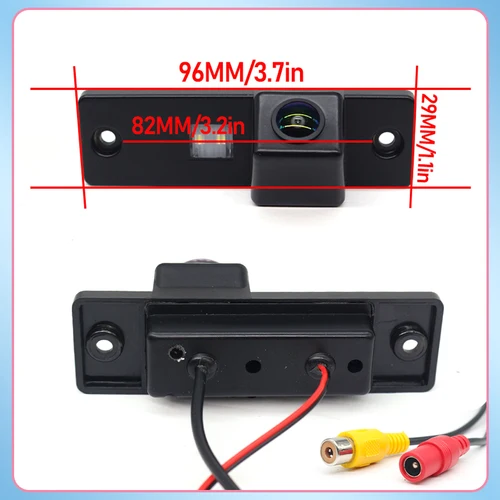 Imagen 2 del producto Cámara trasera para Toyota 4 Runner SW4 N210 2002 ~ 2007 2008 2009 2010 HD visión nocturna HD CCD cámara de visión trasera cámara de matrícula