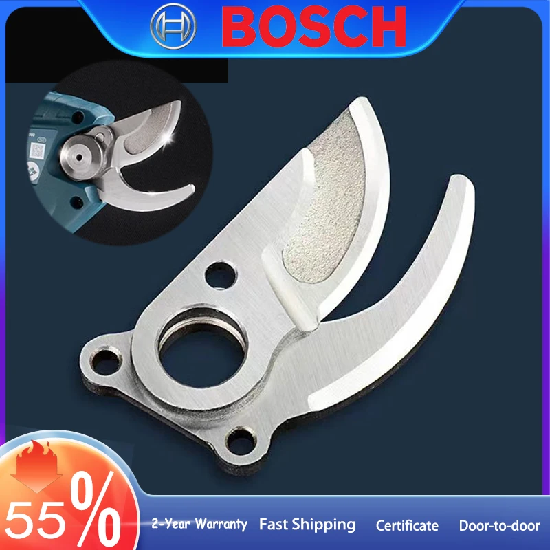 Bosch-lâminas de Tesoura de Poda de Pruners Substituíveis Lâminas Superiores e Inferiores Afiadas 4cr13 Original Par Aço Inoxidável