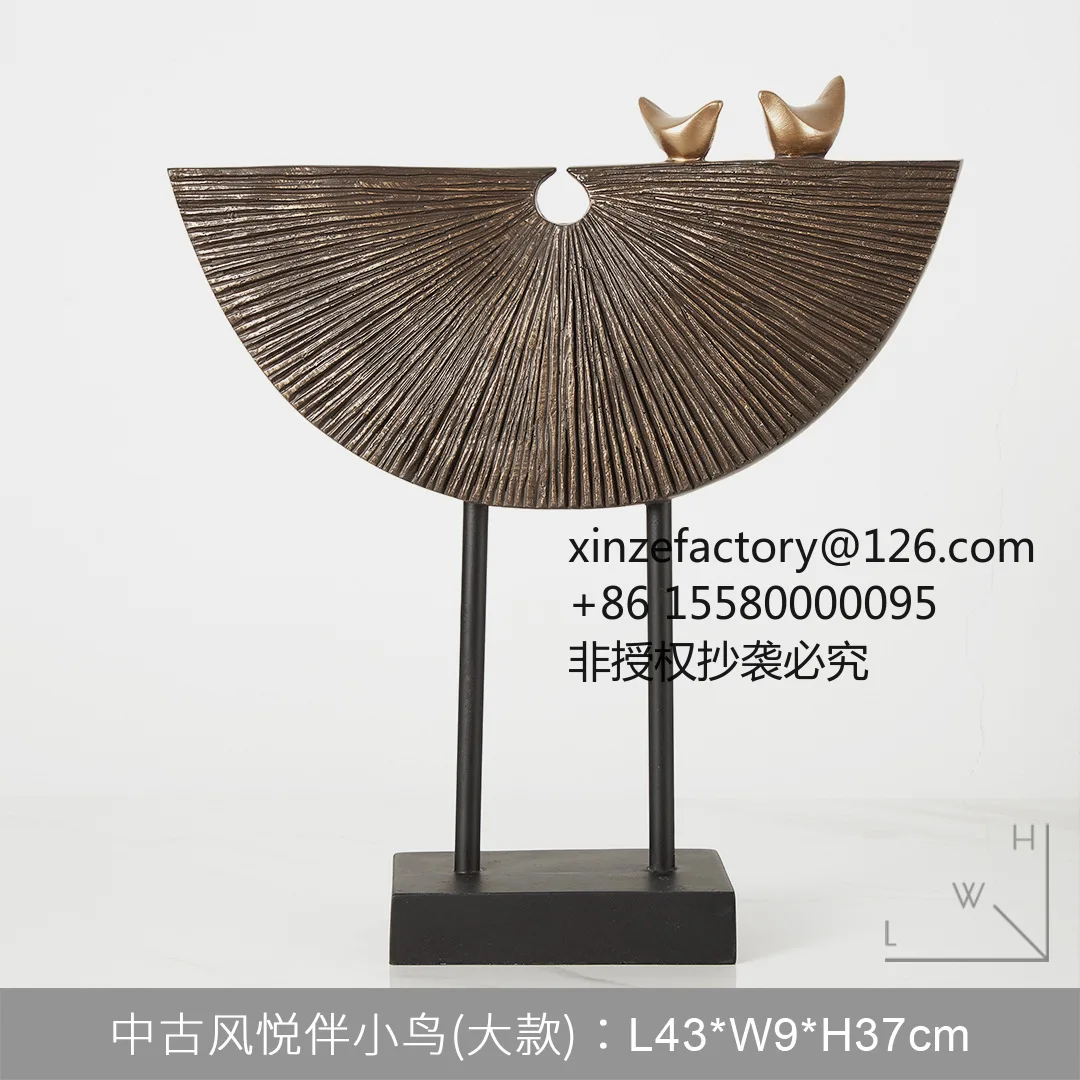 Factory Direct 2026 Top RatedMedieval light luxury living room entrance ornament creative home retro housewarming new home decor