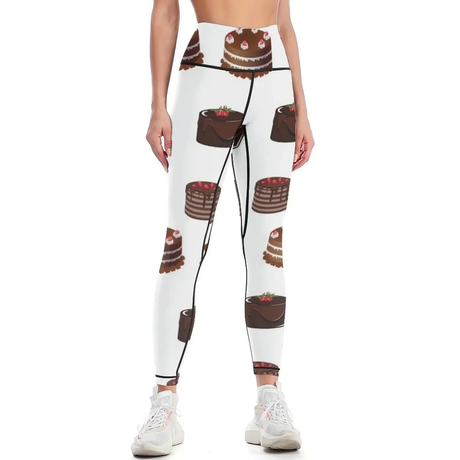 

National Chocolate Cake Day Leggings Sweatpants sport set Womens Leggings