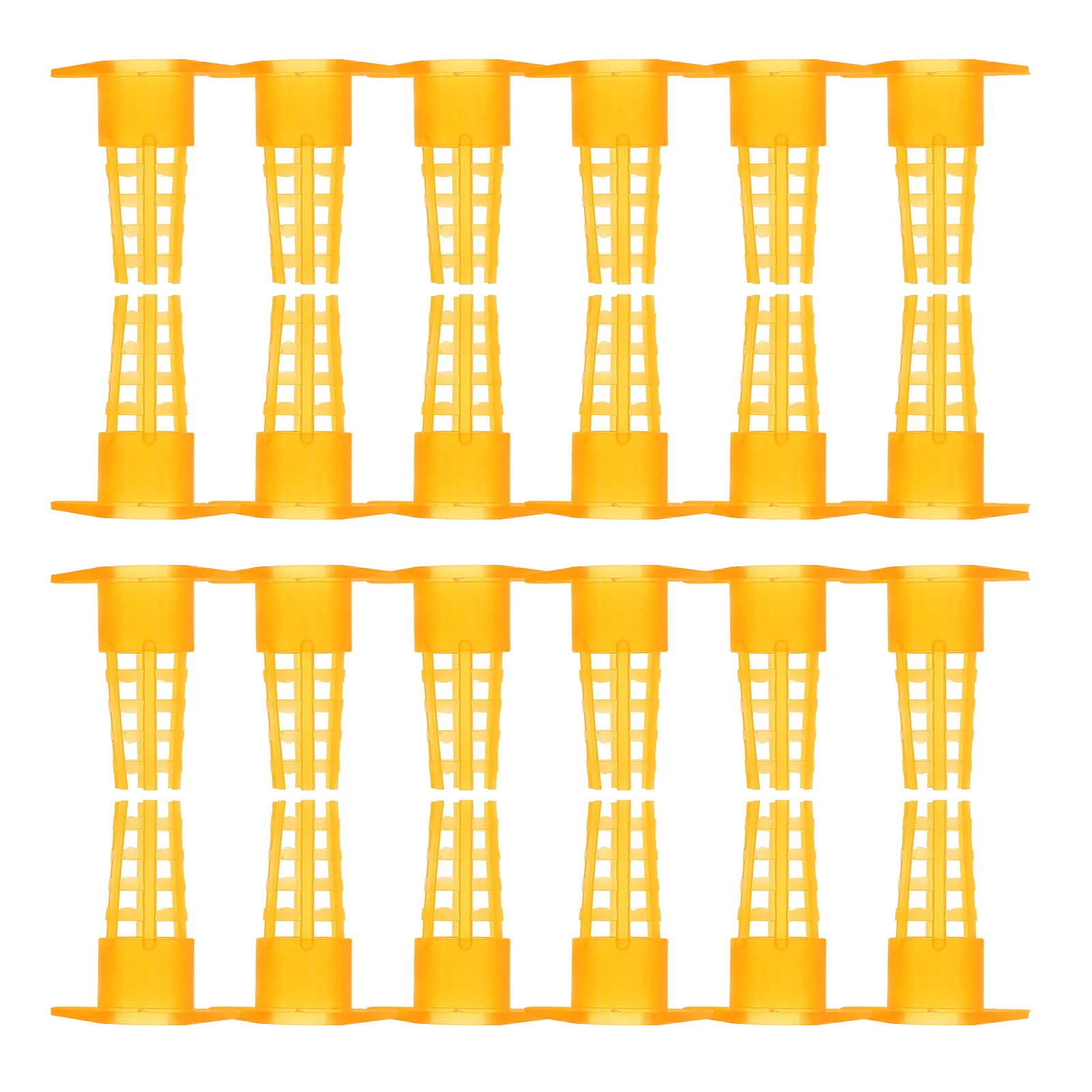 

100pcs Bee Cage Protective Beekeeping Tools Durable Plastic Protector Apiculture Equipment Storage
