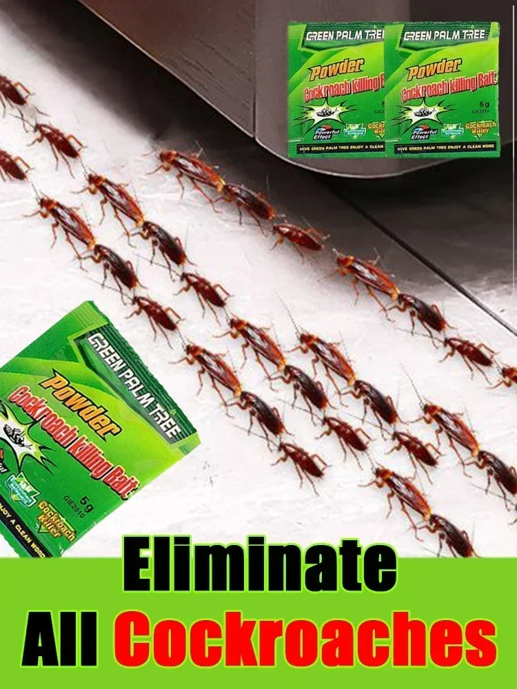 Cockroach Killer Control Bait Gel Kills Termites Ants Drug Medicine Effects Destroy Kill Nest Ant Bait 22Pcs