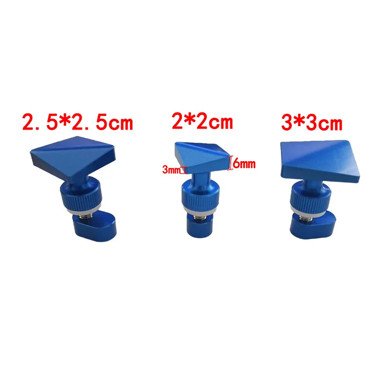 3 Pcs Special-shaped Aluminum Alloy Gasket Set Cold Glue Cold Glue Buckle Pit Repair Pdr Tools 3