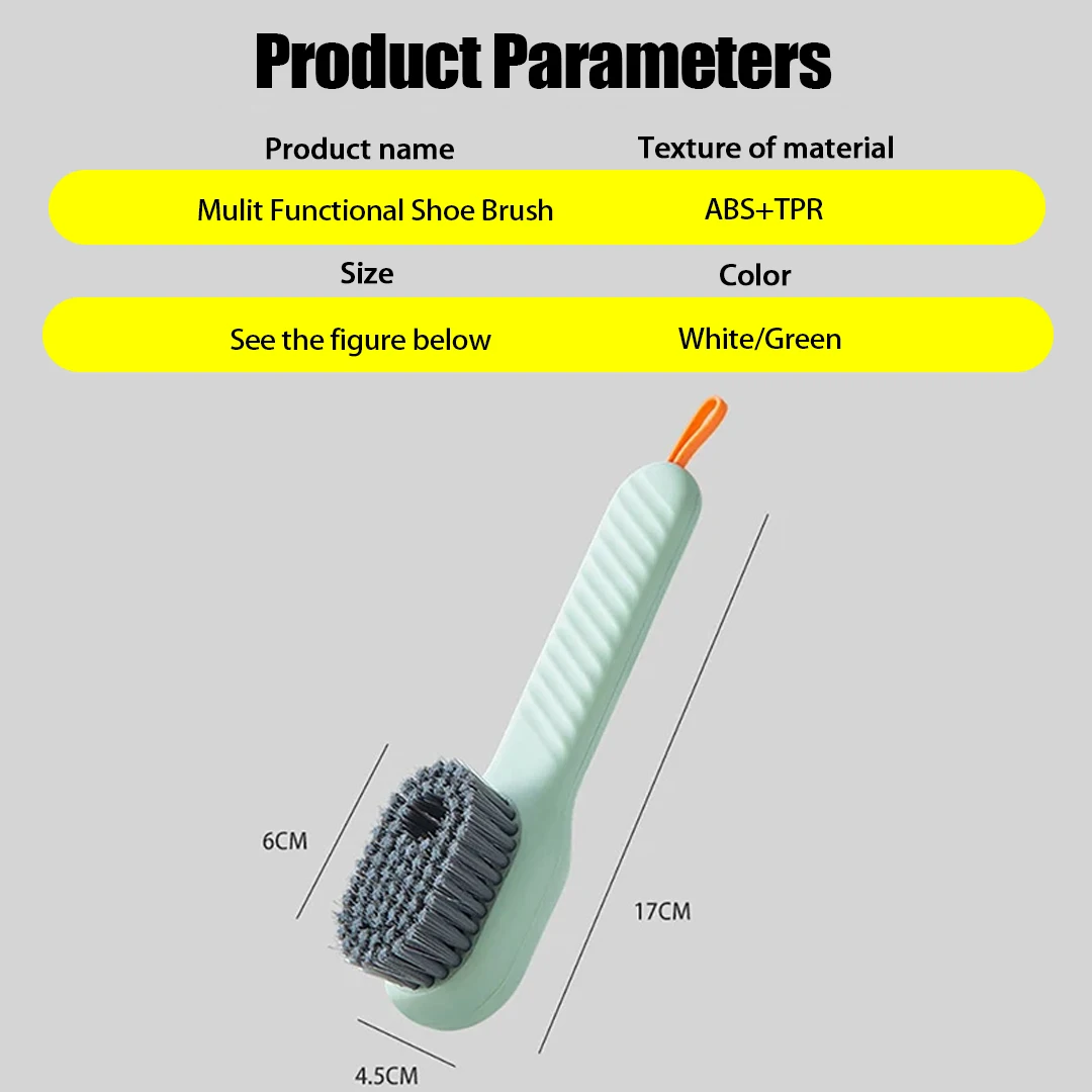 1/2 stuks multifunctionele reinigingsborstel zachte automatische vloeibare schoenborstel kledingborstel schoen kledingplank borstel schoenreiniger
