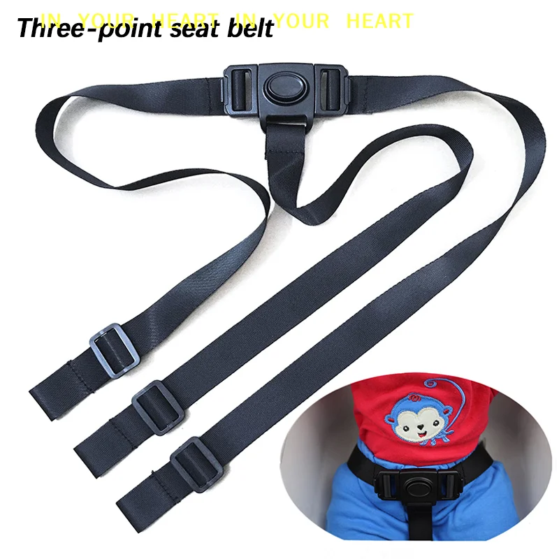 【X】High Chair Pushchair Belts Baby Dining Chair Safety Belt 3/5 Point Baby Feeding Chair Belt Baby Stroller Accessories
