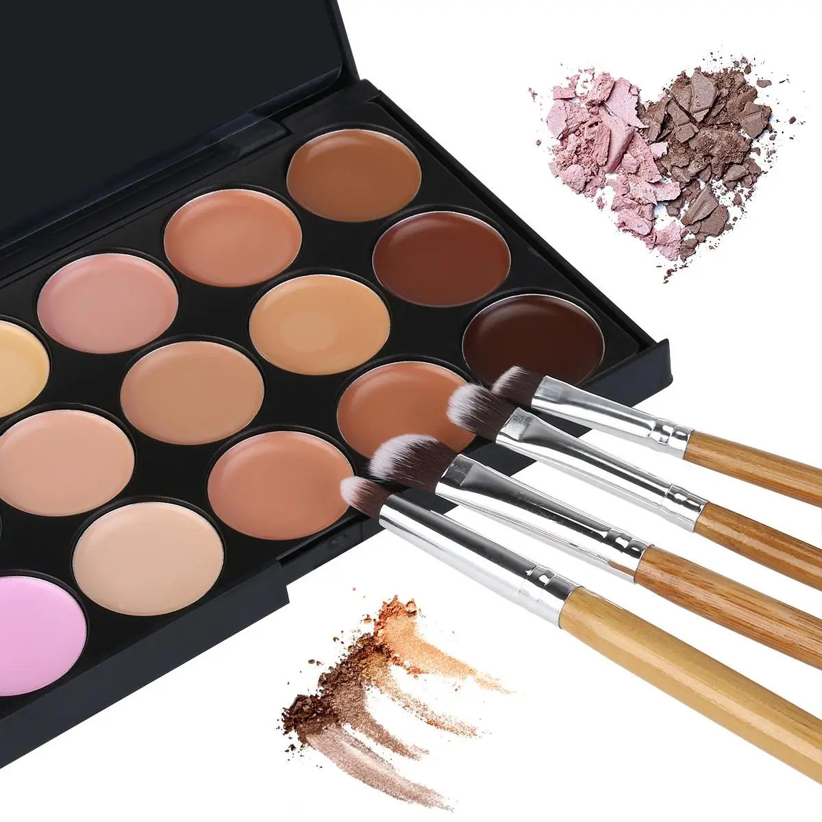 15 colors concealer 15 colors concealer palette Makeup palette Concealer set 15 colors face powder