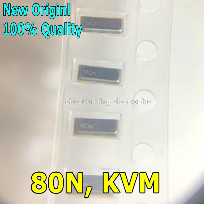 5~20PCS  New   80N 80G 80J 80...  KVM   Automotive crystal oscillator, remote key, signal maintenance, replacement of resonator