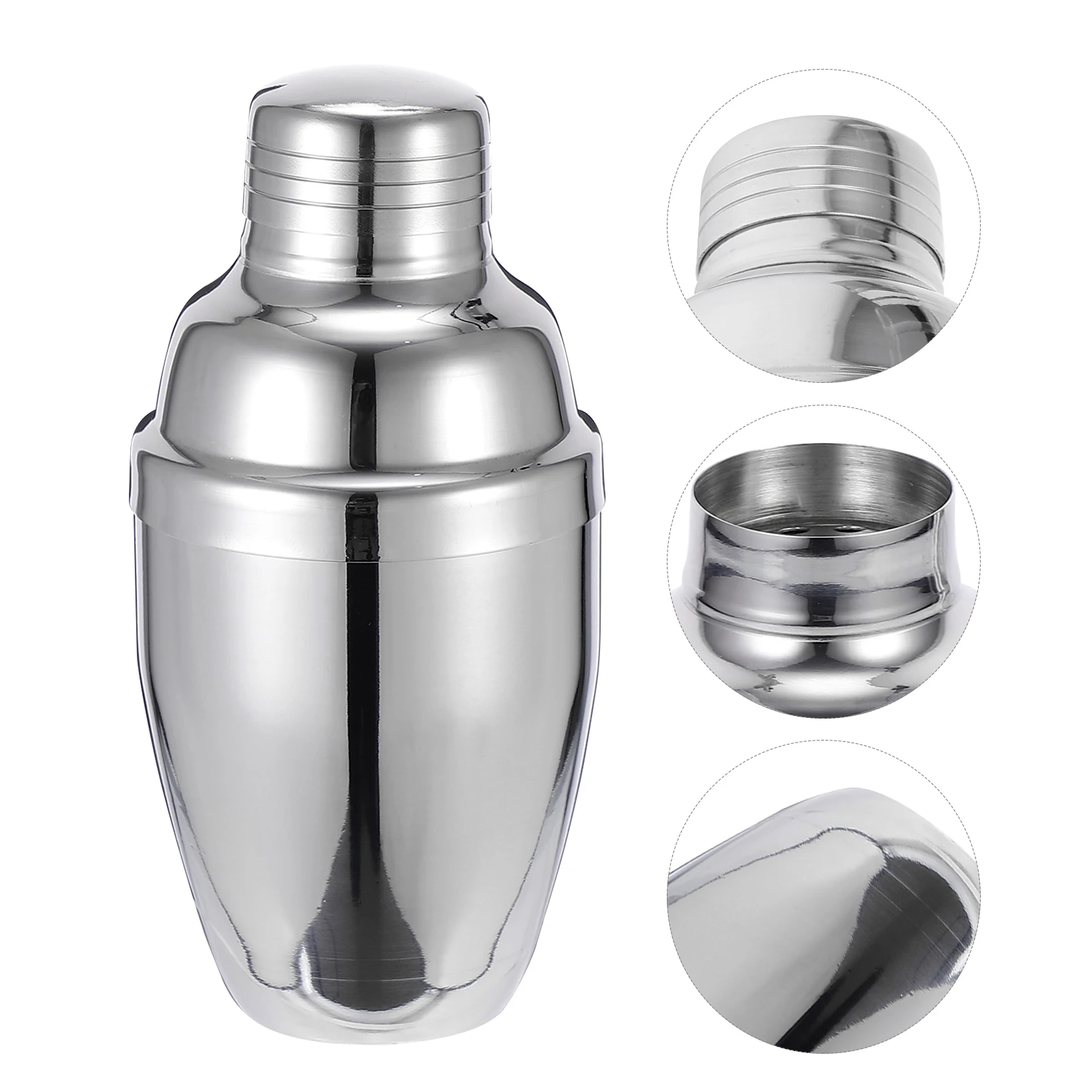 

Stainless Steel Cocktail Shaker Bar Tool for Home Party Practical Mixer Easy Clean Bartender Gadgets Drink Maker