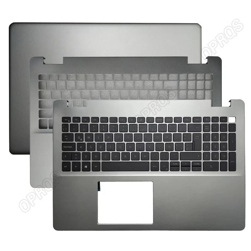 

NEW ForInspiron 5000 5593 Latin/Spanish/US/UK/Russian keyboard Laptop Palmrest Cover Case 7G0RN/ LCD Back Cover