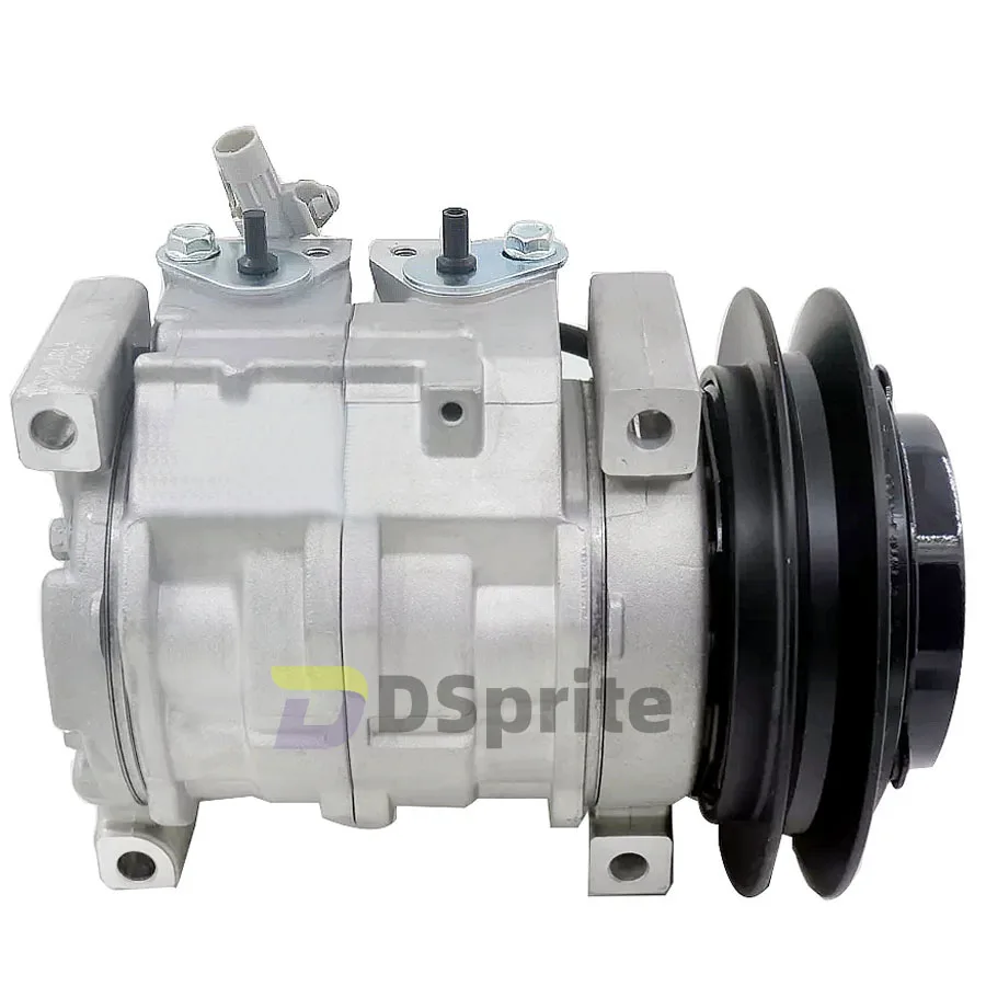 10S13C AC Air Conditioner Compressor For HINO RANGER 238 258 268 338 7.7L TRUCK 88310E0110 88310-1740 447220-4442 447180-2910