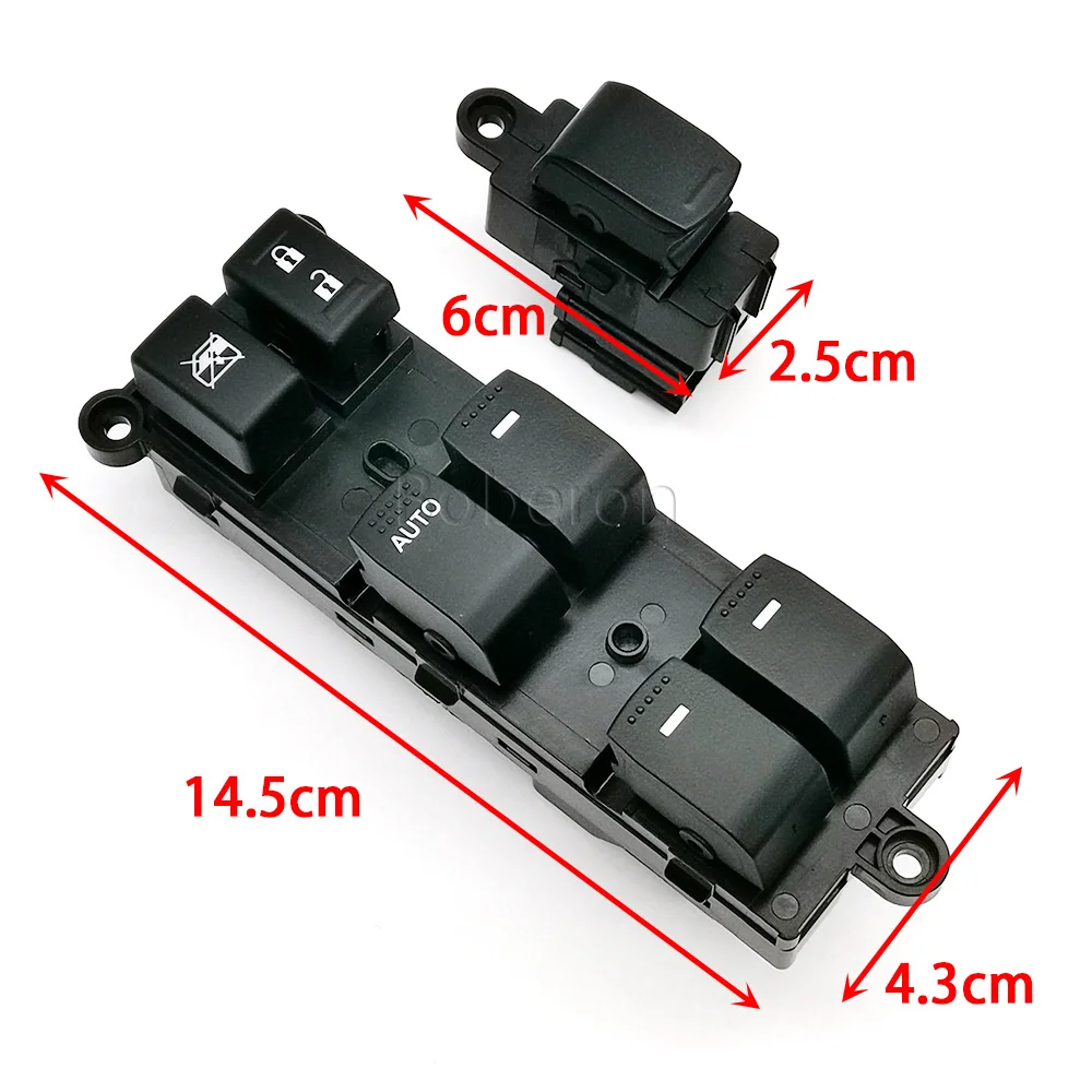 Car Front Left/Right Driver Electric Power Window Master Switch Glass Lifter Button Fit For Suzuki Vitara S-Cross SX4
