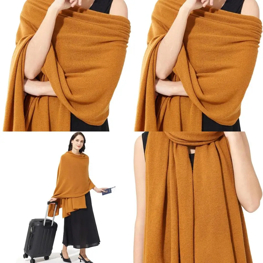 

Роскошный женский шарф с запахом из кашемира, 87x28, идеально подходит для путешествий и стиля.