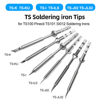 TS-K TS-KU TS-I TS-ILS TS-J02 TS-JL02 Tips For Replacement Pine64 TS100 Pinecil TS101 SI012 Soldering Iron