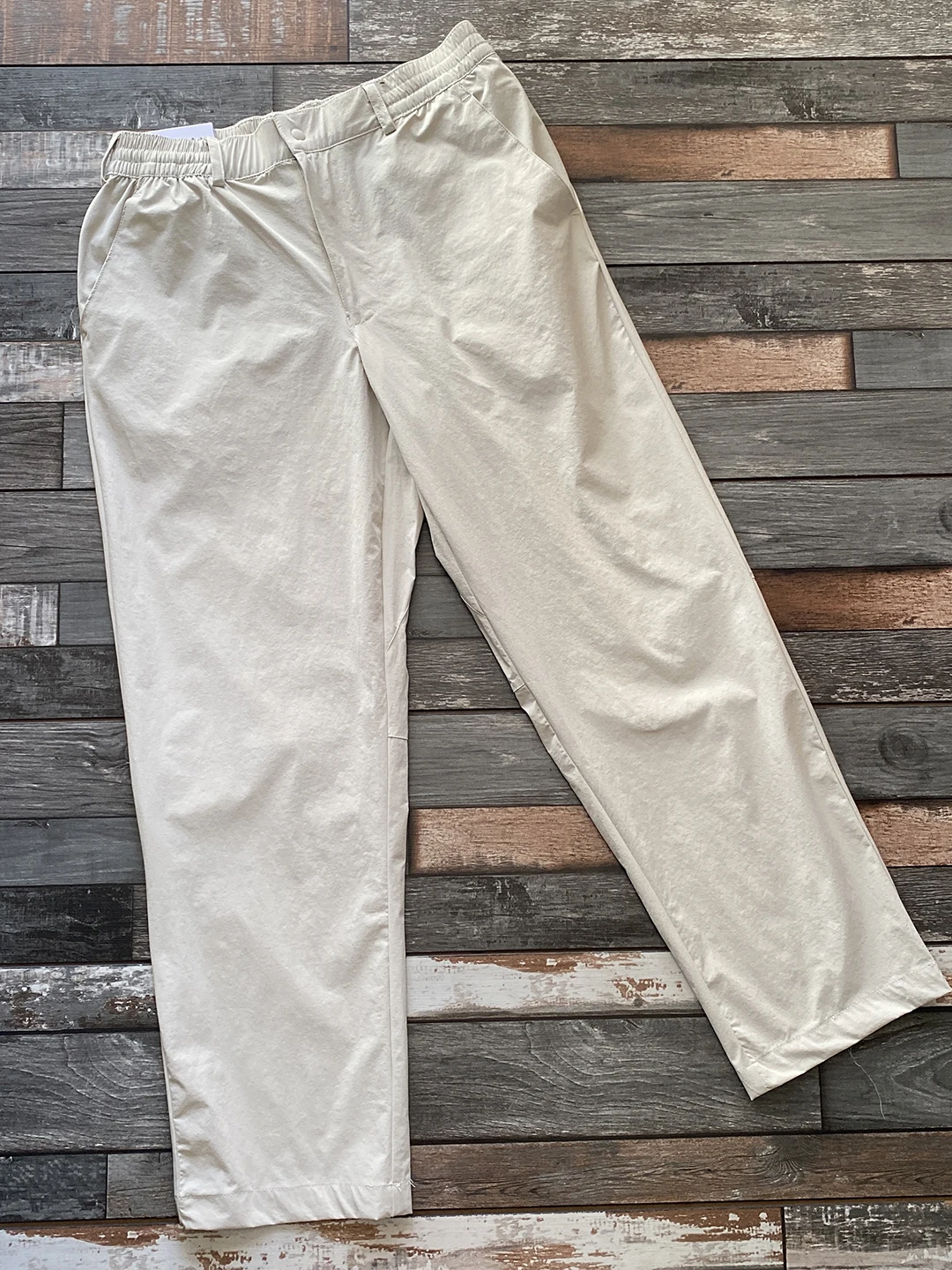 

Мужские повседневные брюки для улицы, легкие дышащие брюки с эластичной резинкой на талии, прямые длинные брюки для пеших прогулок, цветные