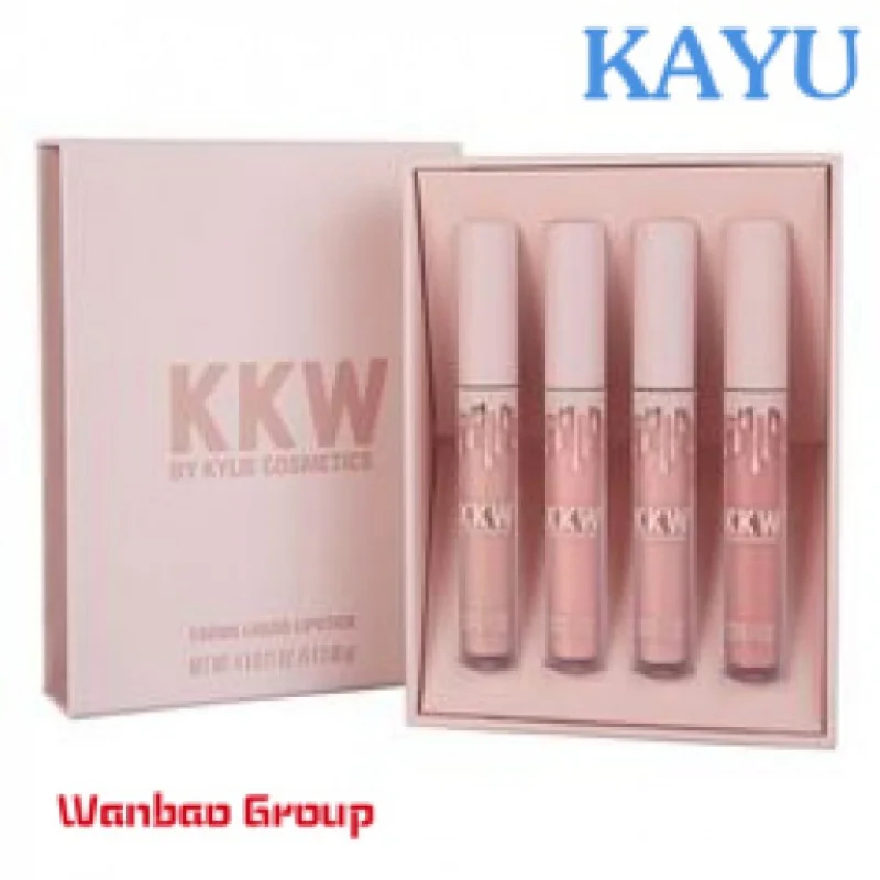 Groothandel Private Label Gedrukt Logo Karton Custom Cosmetica Make-Up Papier Lipgloss Lippenstift Magnetische Doos Verpakking