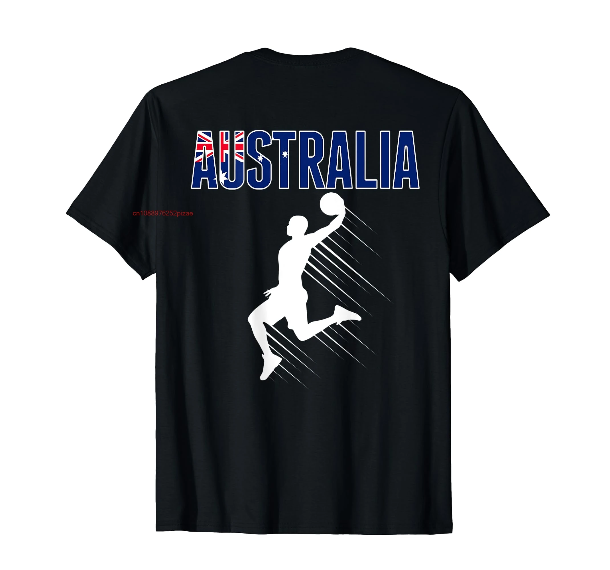 100% Cotton Proud Australia Basketball Fans Aussie Baller Team T-Shirt MEN WOMEN UNISEX T Shirts Size S-6XL