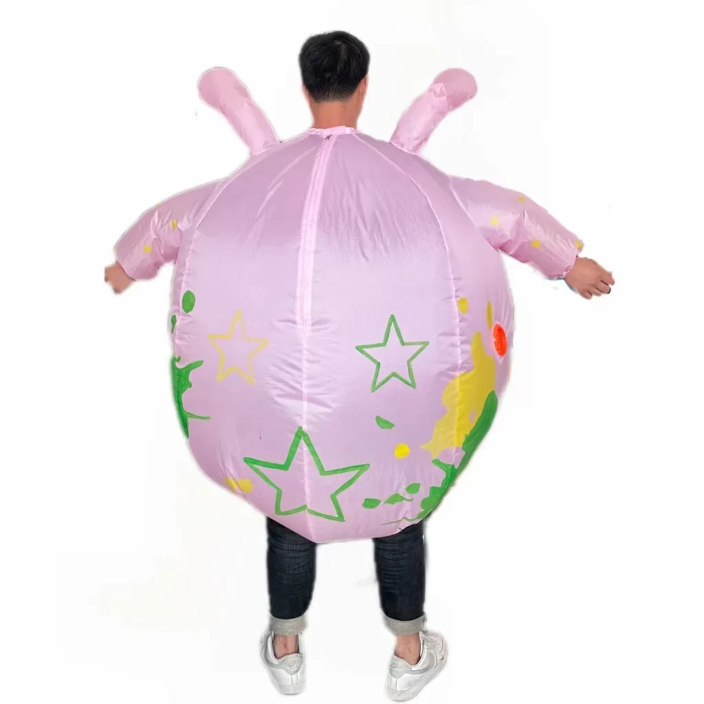 Easter Bunny Inflatable Costumes Mascot Multi-Kinds Rabbit Fancy Halloween Christmas Cosplay Party Bunny Dress Suits for Adult