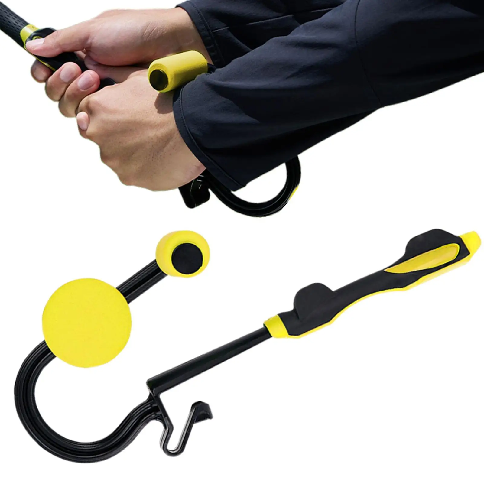 

Golf Grip Trainer For Swing Practice, Pos&ture Correction & Alignment Aid, Indoor Outdoor Training Equipment For Golfers