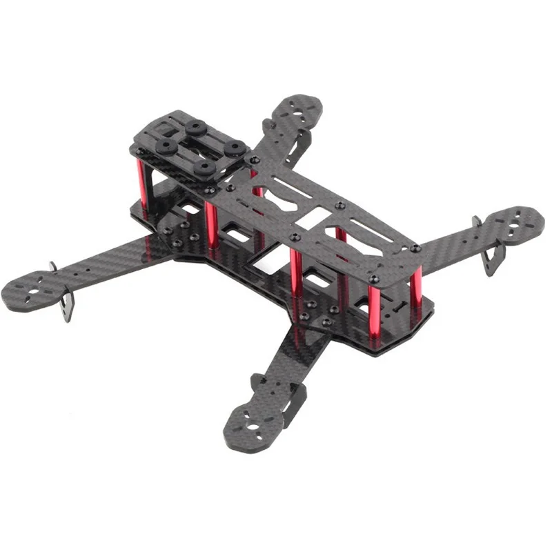 ZMR250 QAV250 FPV 드론용 3mm 또는 4mm 암이 있는 고품질 250 250mm 탄소 섬유 쿼드콥터 프레임 키트