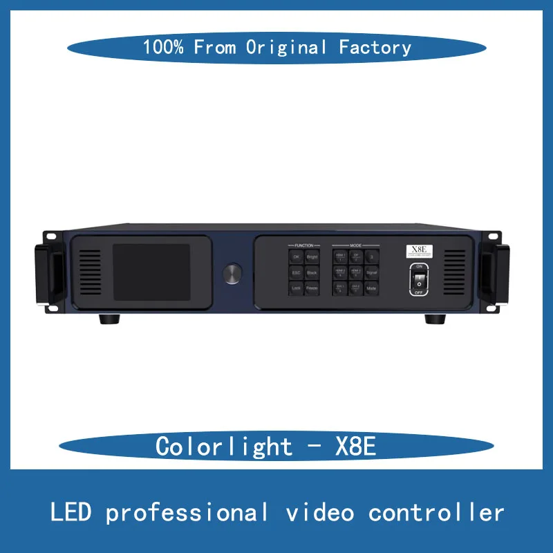 Colorlight  X8E   LED display professional main controller, with a maximum of 5.24 million pixels，8 1G Ethernet ports.