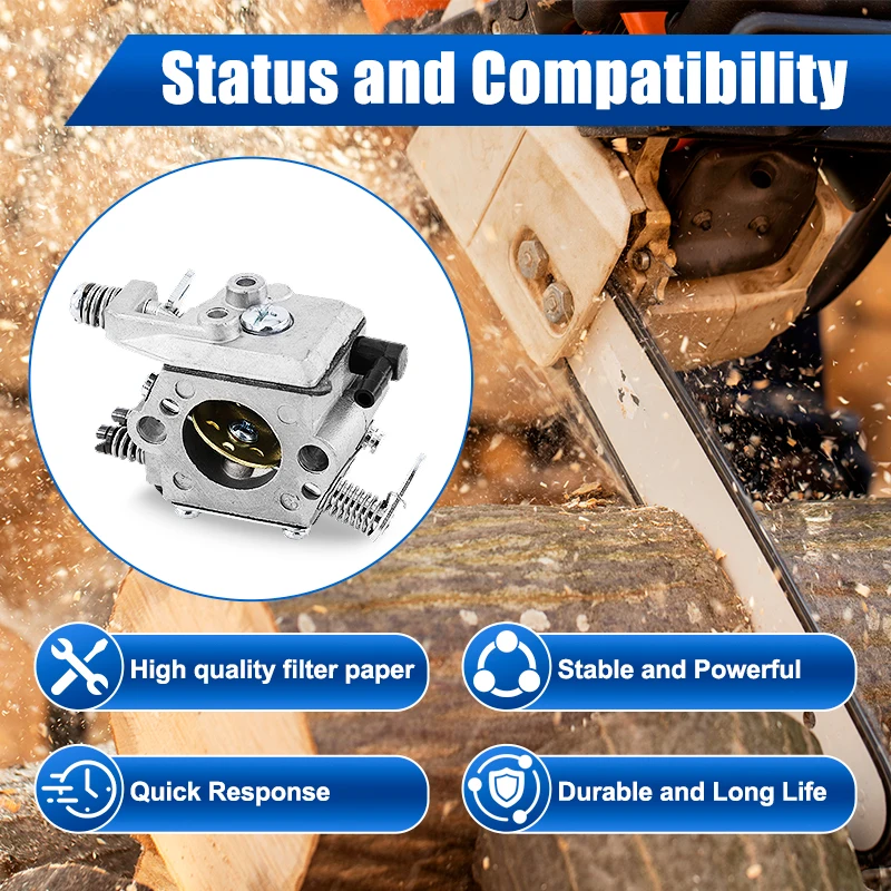 CMCP المكربن ل Stihl MS210 MS230 MS250 021 023 025 أجزاء المنشار C1Q-S11E بالمنشار استبدال المكربن #3