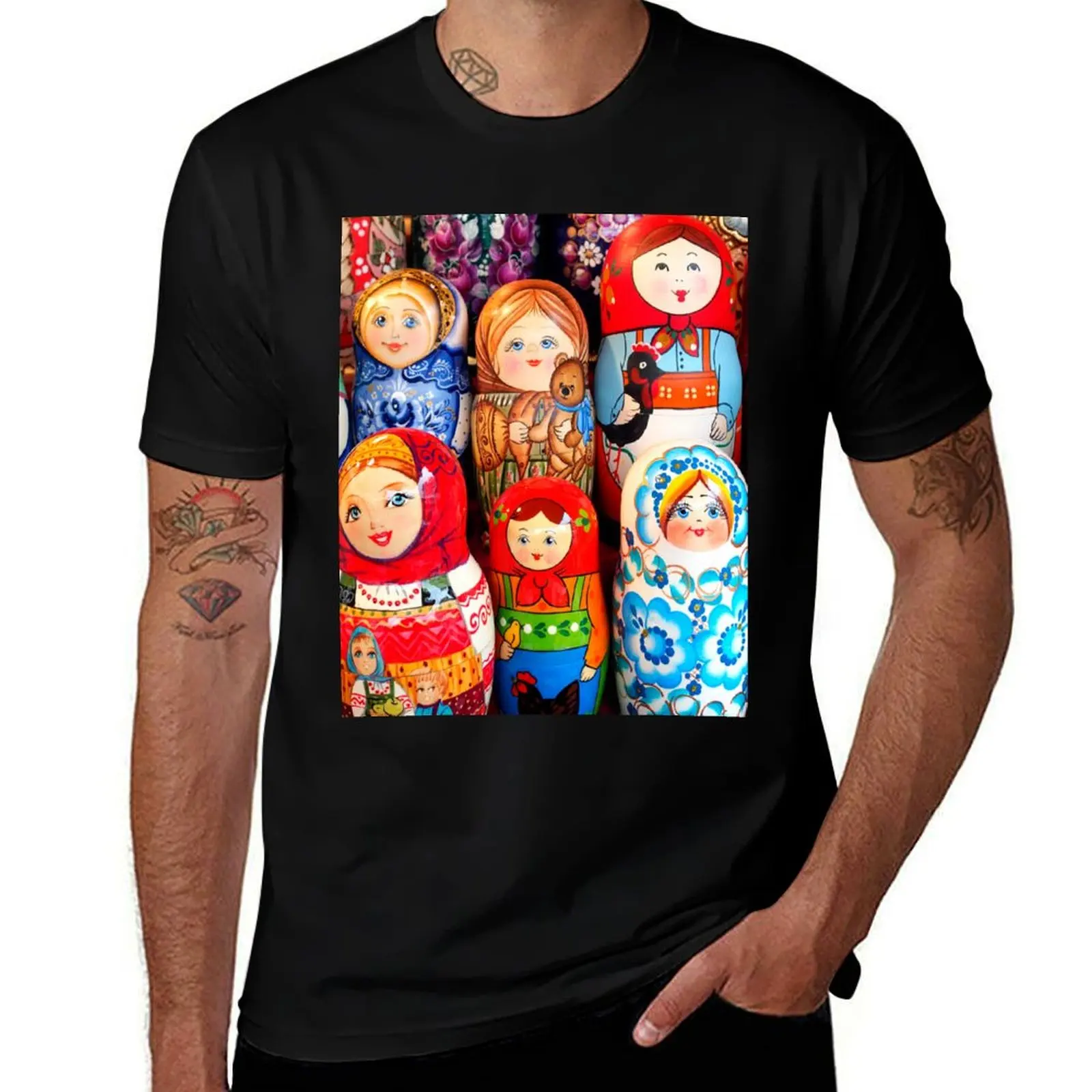 

Matrioska T-Shirt t shirt man designer man t shirt luxury T-Shirt