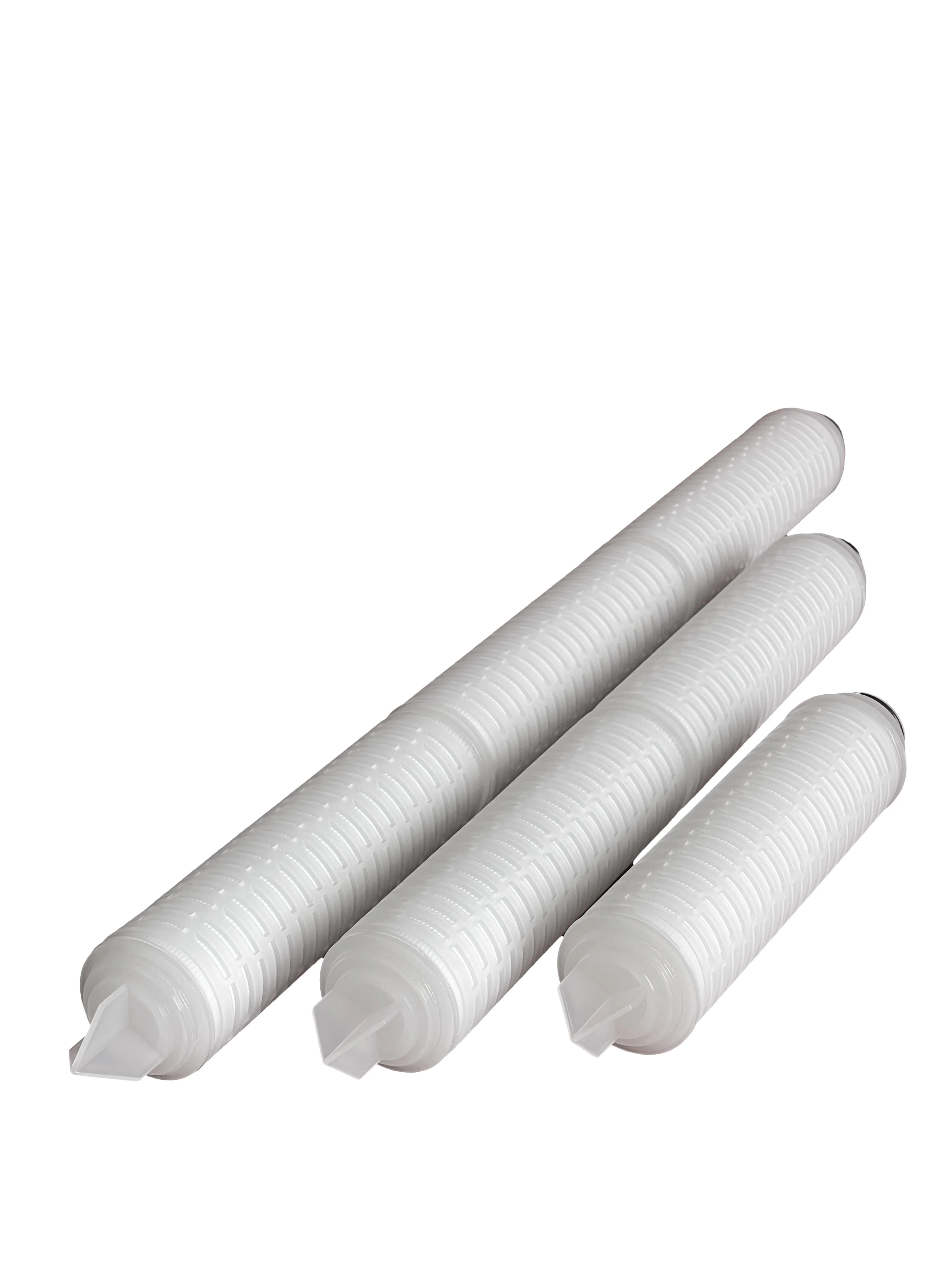 Long Service Life 10inch 0.1Micron Hydrophobic PTFE Filter Cartridge for  Gas Sterilizing Filtration