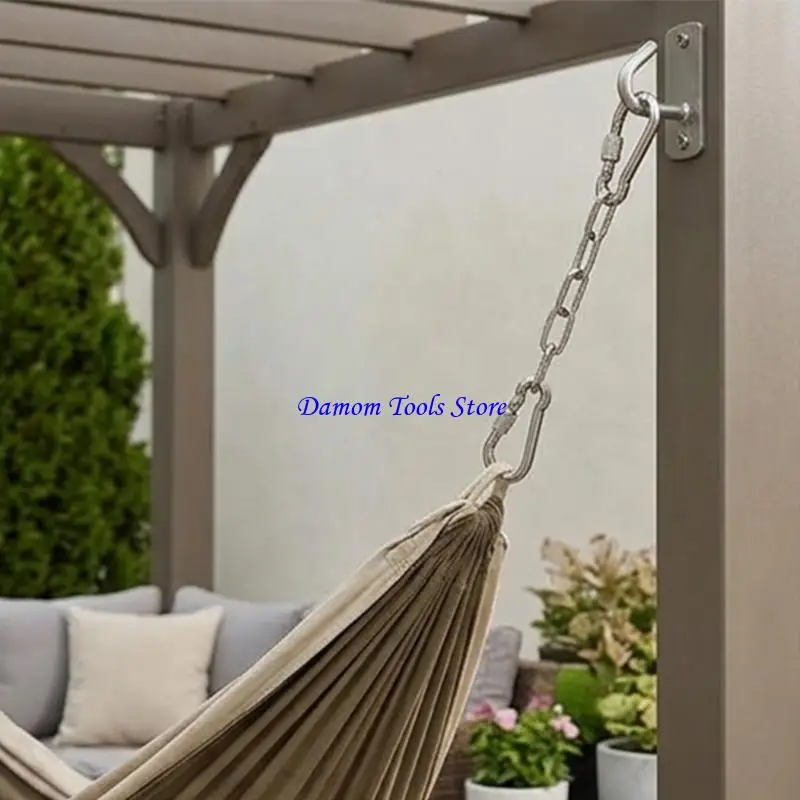 57BE Reliable Hammock Support Chain Crafted From Corrosion Resistant Stainless Steel