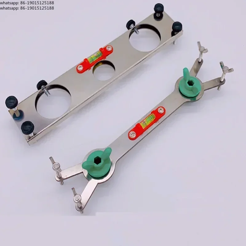 Shower Positioner Faucet Leveling Device Mixing Valve Holder Dual Bracket