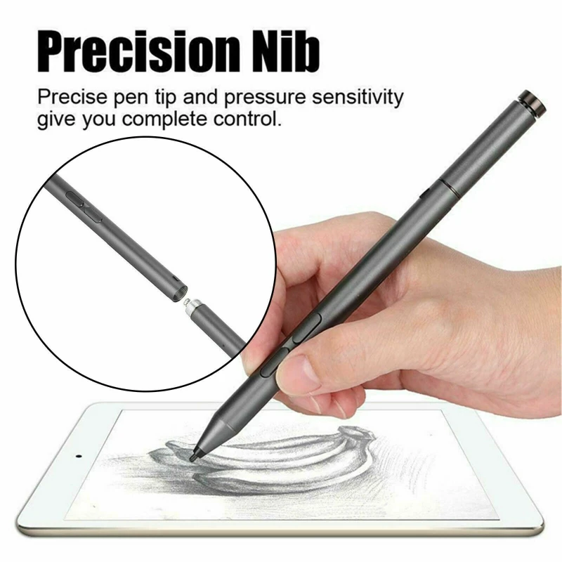 

High Accuracy Digital Pen for 520 530 720 Tablets 4096 Pressure Sensitivity Control Comfort Grips Portable F19E