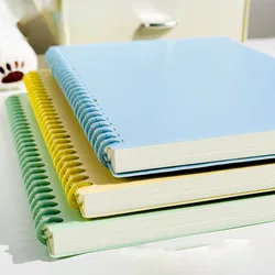 Cuaderno espiral A4/A5/B5 con 60 hojas sueltas rayadas o en blanco