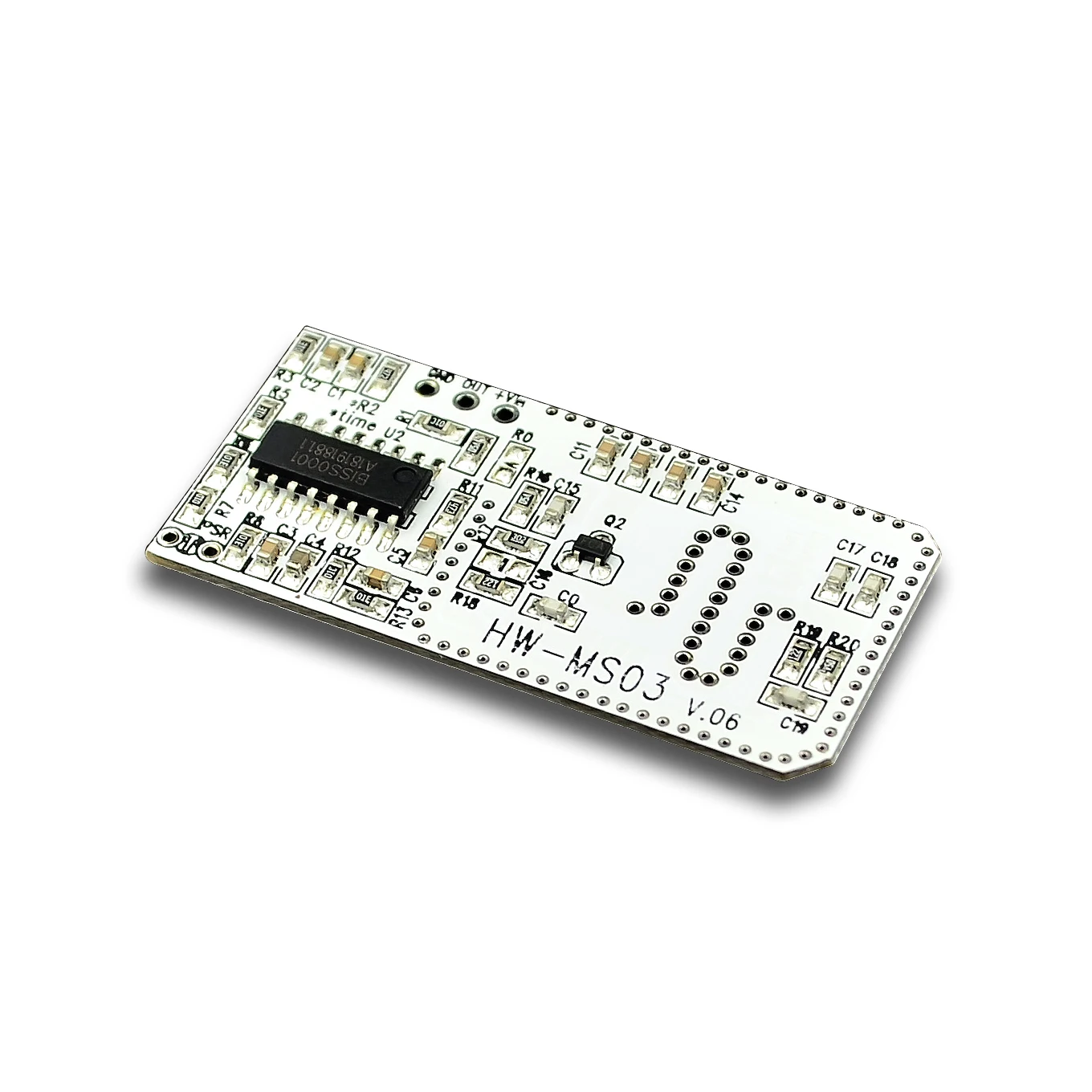 Módulo de sensor de movimento de alto desempenho Sensor de movimento radar HW-MS03 2,4 GHz a 5,8 GHz Módulo de sensor de radar de micro-ondas para Arduino