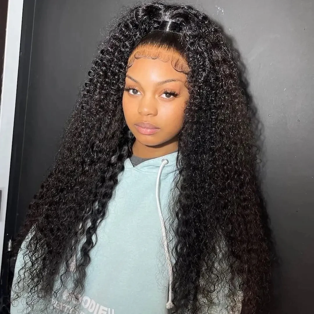 

Deep Wave Frontal Wig 13x4 13x6 HD 30 34 Inch Curly Lace Front Human Hair Wigs For Women Brazilian Wet And Wavy Water Wig