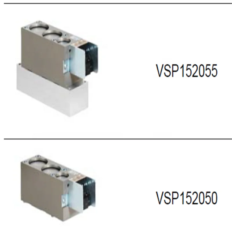 PET Blow Valve Block Working Ports On Bottom Norgren Solenoid Valves VSP152055