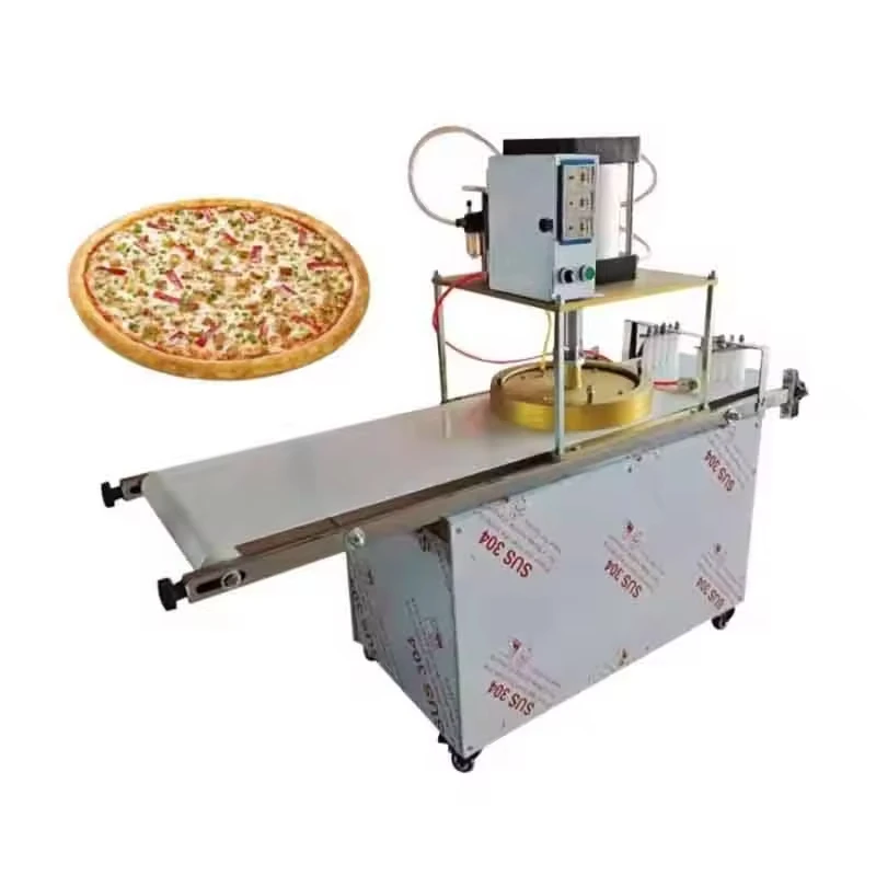 رائجة البيع آلة ضغط عجين البيتزا البيتزا كعكة صانع الخبز المسطح السابقة البيتزا قاعدة القشرة ماكينة 10-40 سنتيمتر